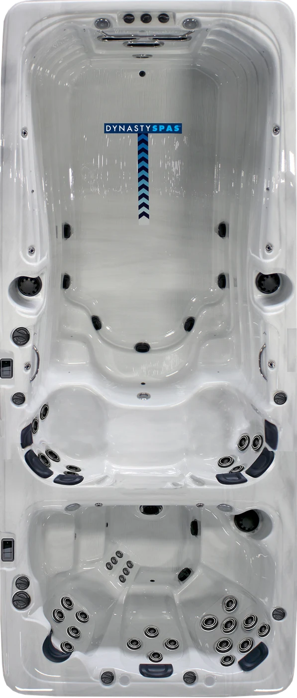 San Angelo swim spa, top view